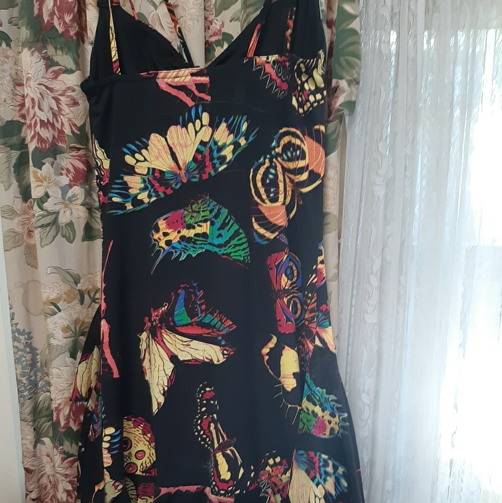 Morgan de Toi sexy party dress with layered hem